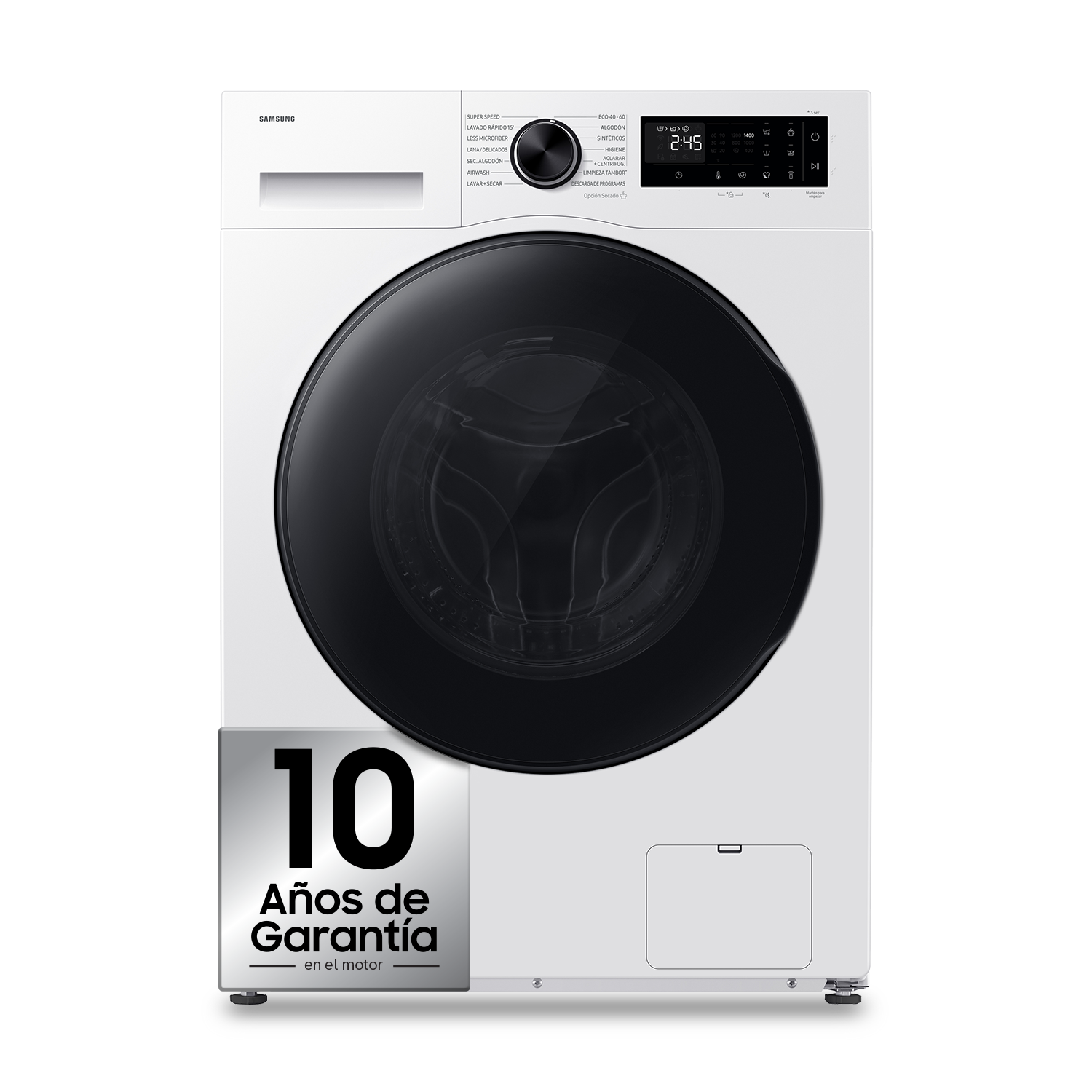 Lavasecadora AI 9Kg/6Kg AI EcoBubble™ Clase D/A Blanca WD90HG5U34BEEC ​ ​ ​ White