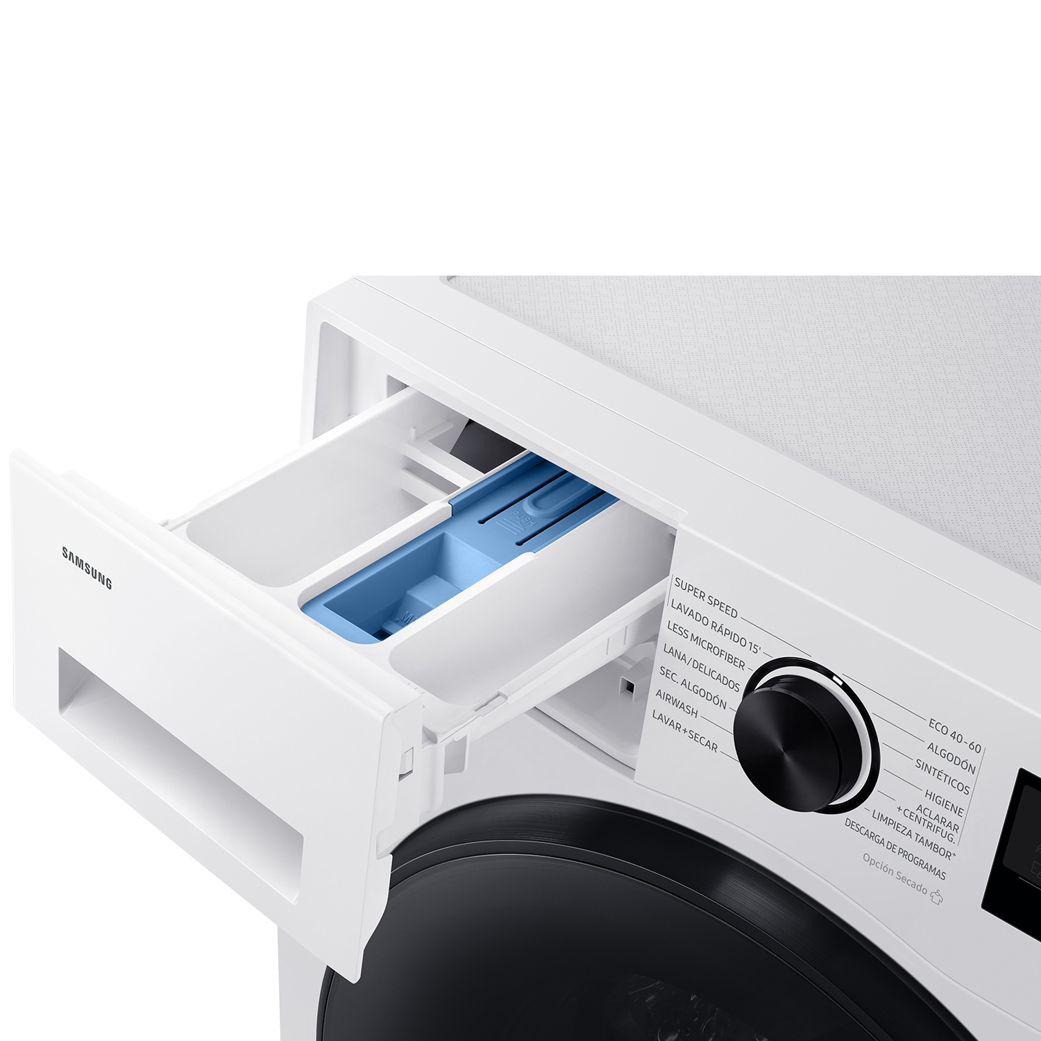 Lavasecadora AI 9Kg/6Kg AI EcoBubble™ Clase D/A Blanca WD90HG5U34BEEC ​ ​ ​ White