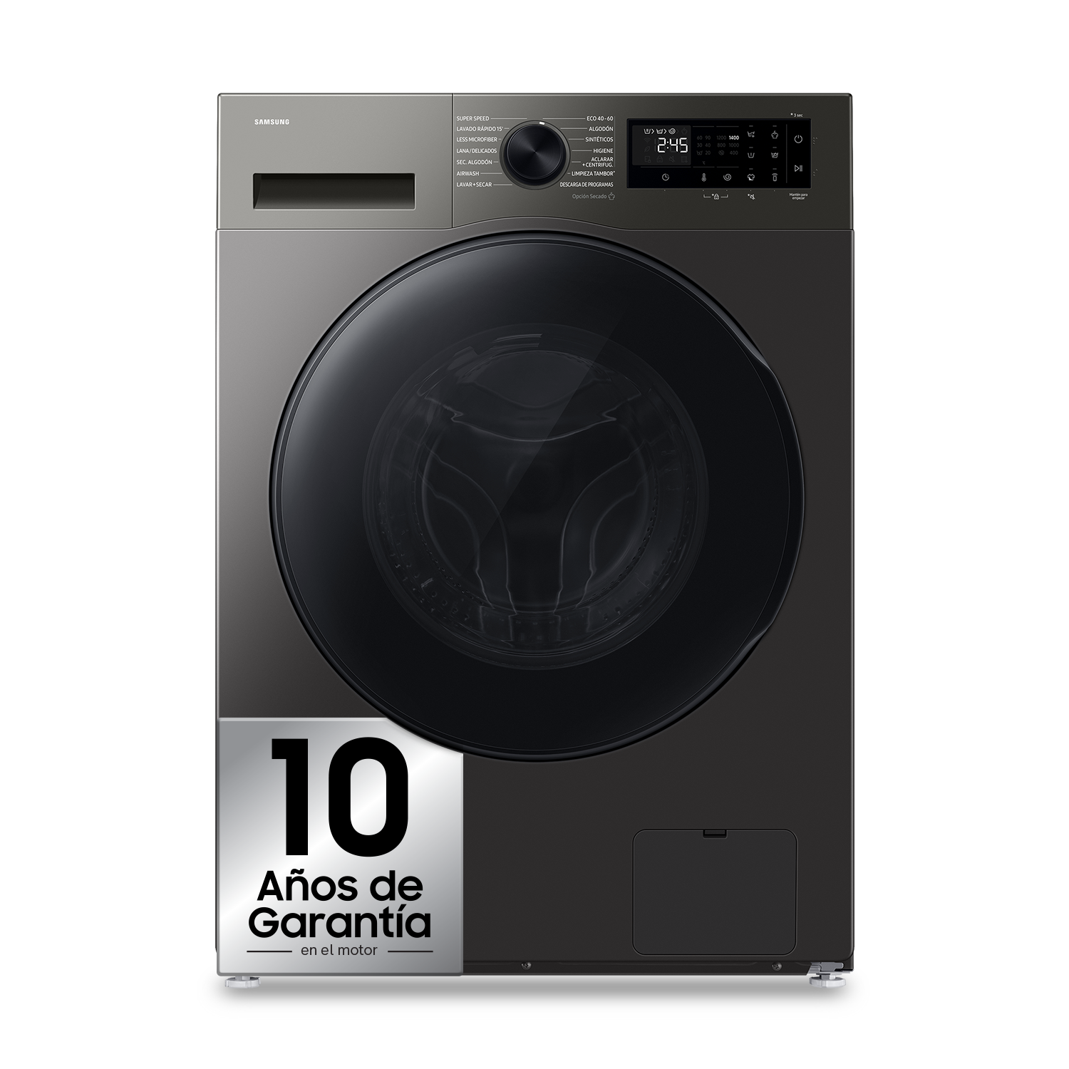 Combo AI Ecobubble™ and AI Energy Mode 9kg + 6kg R-Perspective Refined Inox 