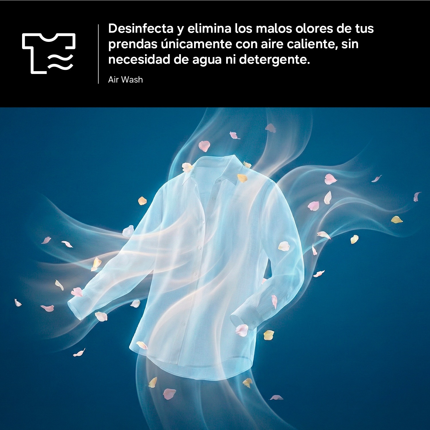 Lavasecadora AI 9Kg/6Kg AI EcoBubble™ Clase D/A Inox WD90HG5U34BXEC ​ ​ ​ Refined Inox