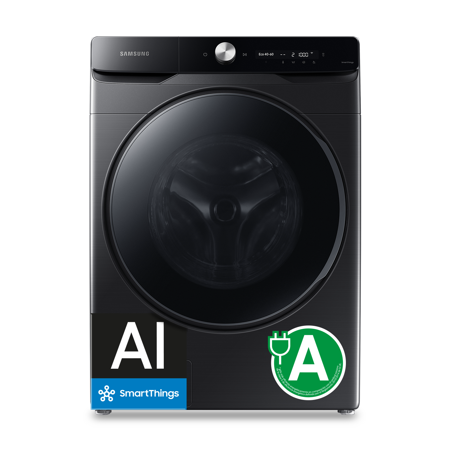 Lavadora AI 20kg AI EcoBubble™ Clase A Negra WF20DG8650BVU3