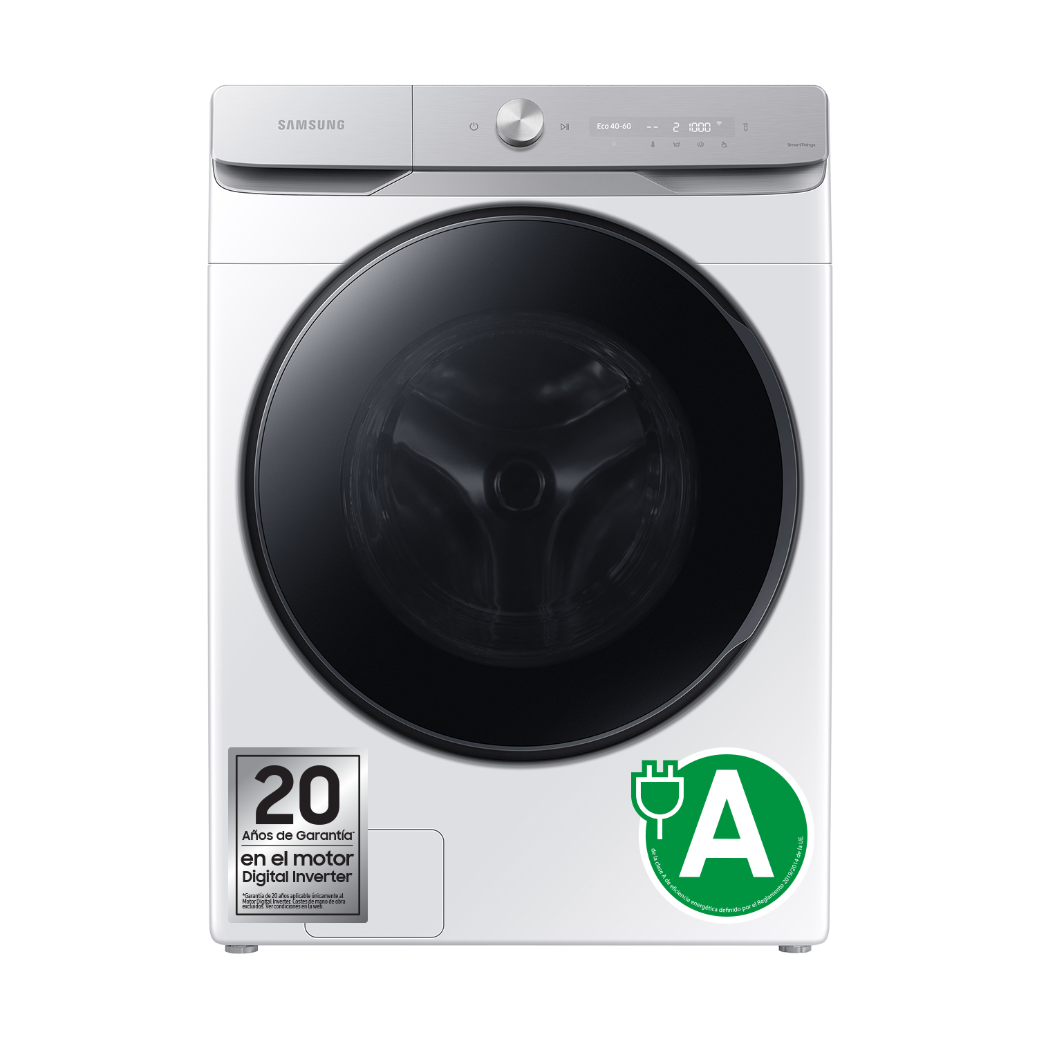 Lavadora 20Kg AI EcoBubble™ Clase A Blanca WF20DG8650BWU3 Blanco