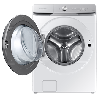 Lavadora Bespoke AI 20Kg AI EcoBubble™ Clase A Blanca WF20DG8650BWU3 Front-Open White 