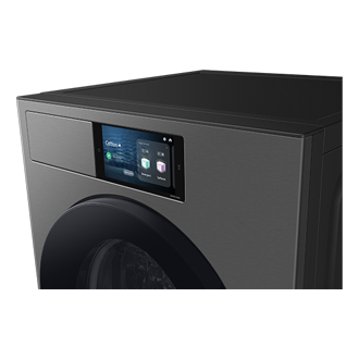 Lavadora Bespoke AI 9Kg Autodosificación Clase A Grafito WF90F09C4SU3 𝅸 ‎ Panel-Control Silver 