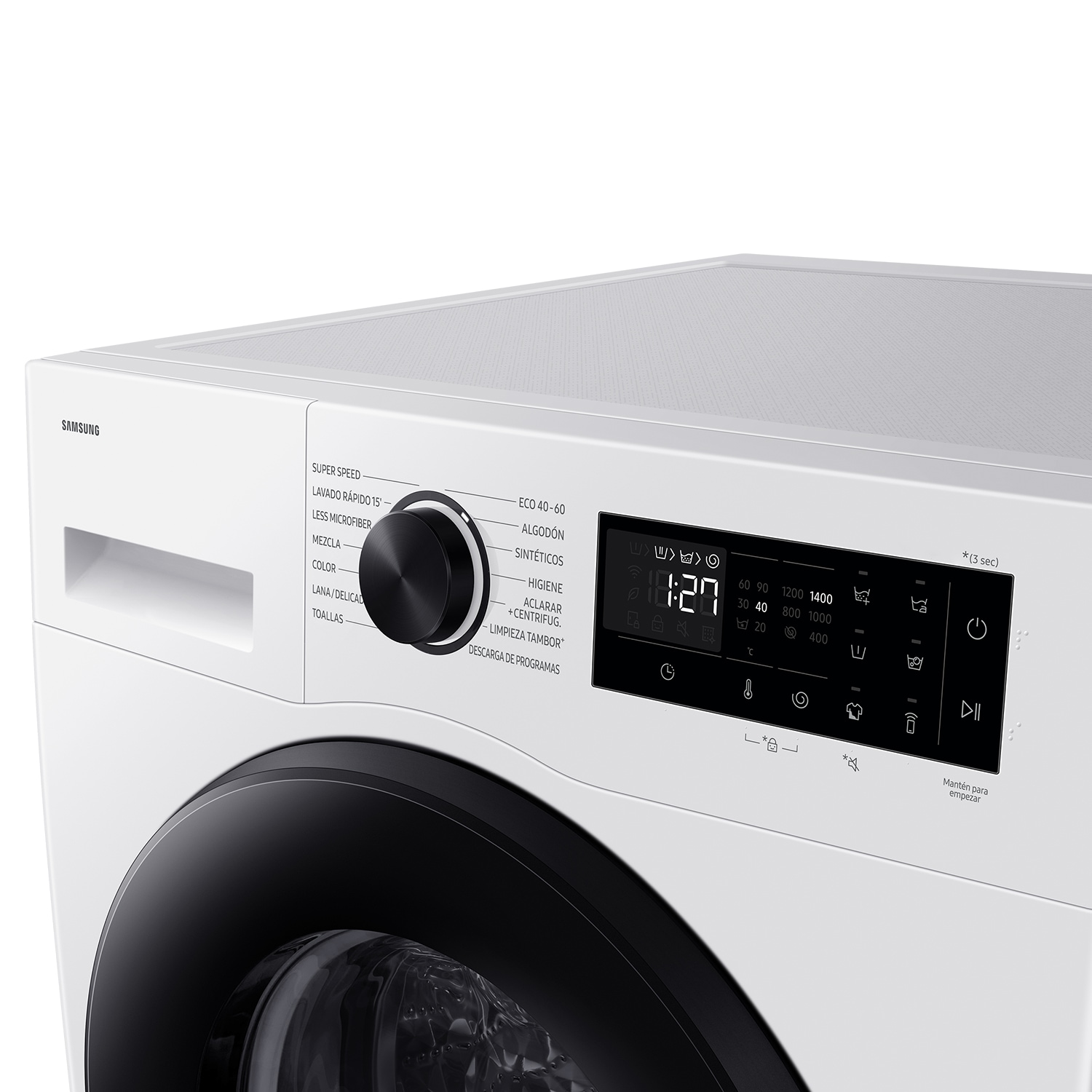 Lavadora AI 10Kg AI EcoBubble™ Clase A Blanca WW10FG5U34AEEC Blanco