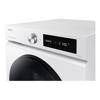 Lavadora Bespoke AI 11Kg AI EcoBubble™ Clase A Blanca WW11DB7B34GWU3 Panel-Control-Detail White 