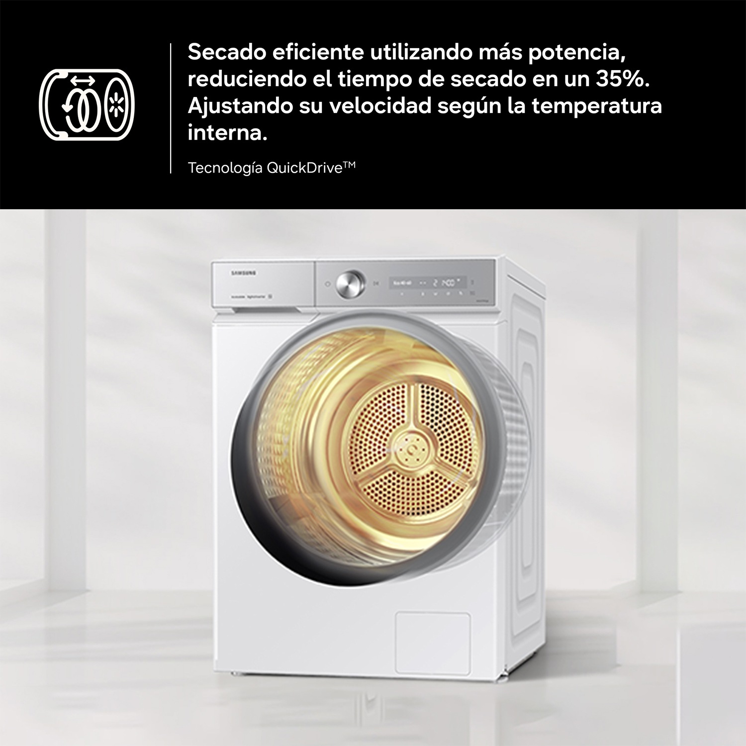 Lavadora Bespoke AI 11kg Autodosificación Clase A Blanca WW11DB8B95GHU3 Blanco