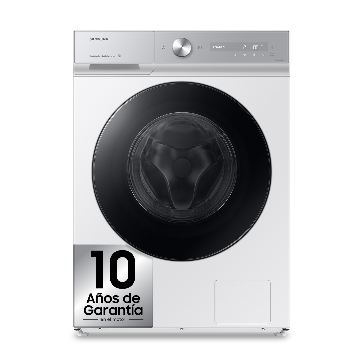 Lavadora Bespoke AI 11kg Autodosificación Clase A Blanca WW11DB8B95GHU3 Blanco