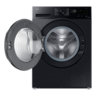 Lavadora 11kg Negra AI EcoBubble™, Clasificación Energética A WW11DG5B25ABEC Front-Open Black 