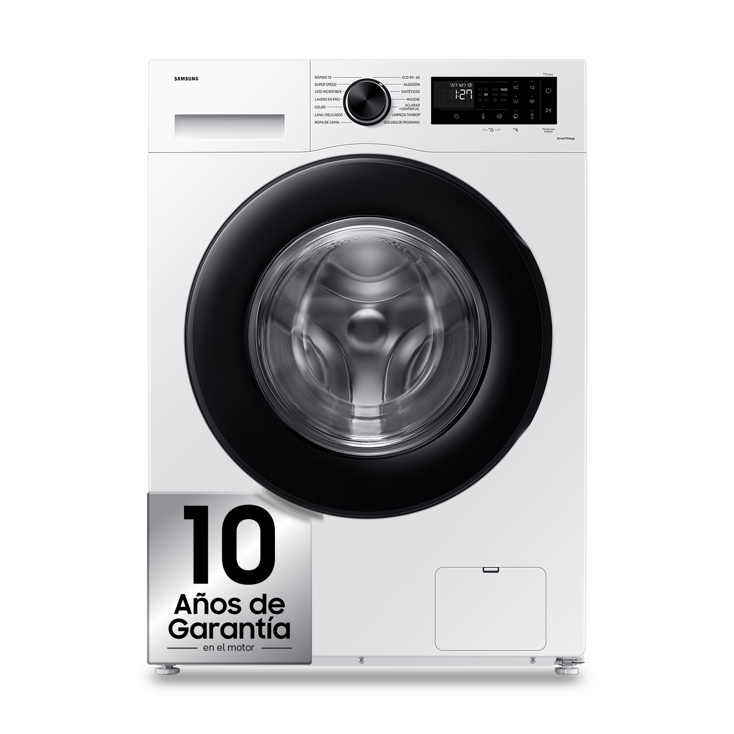 Lavadora 11kg Spacemax™ Clase A Blanca WW11DG5B25AEEC ‎ ‎ Blanco