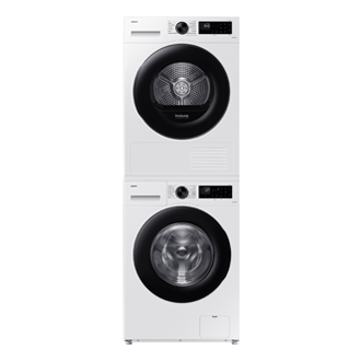 Lavadora 11kg Spacemax™ Clase A Blanca WW11DG5B25AEEC ‎ ‎ Stack-Front-Door-Closed White 