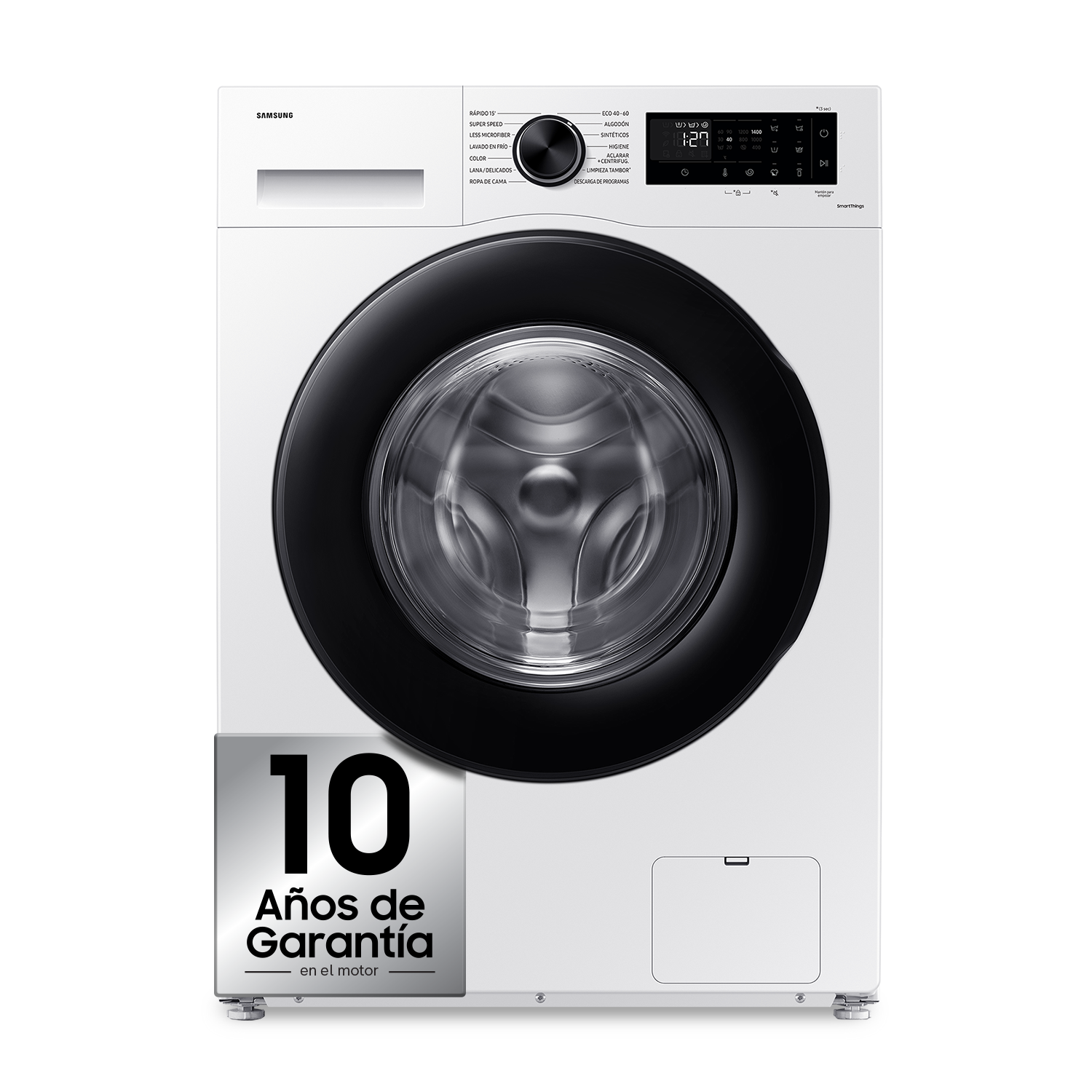 Lavadora 11kg Spacemax™ Clase A Blanca WW11DG5B25AEEC ‎ ‎ Blanco