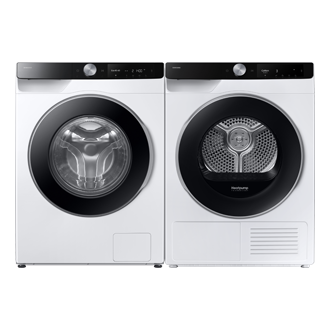 Lavadora 11kg Autodosificación Clase A Blanca WW11DG6B85LKU3 Front-pair White 