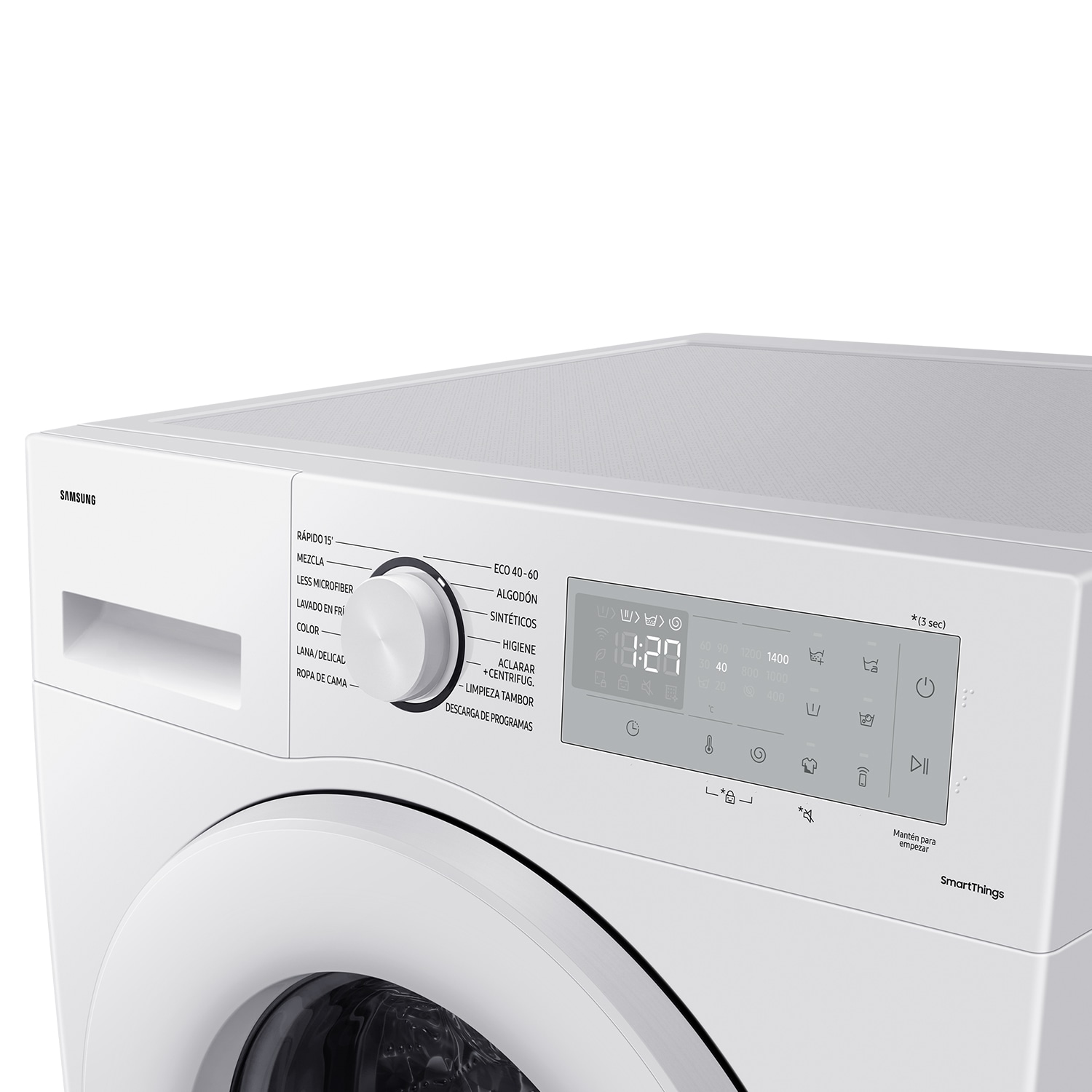 Lavadora de carga frontal Ecobubble™ Blanca 8Kg Blanco