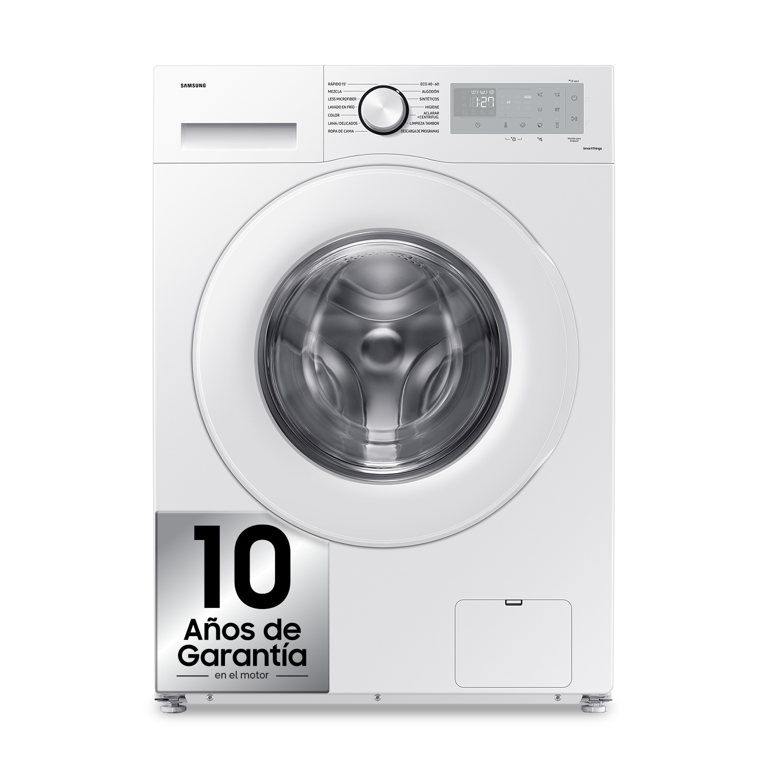 Lavadora de carga frontal Ecobubble™ Blanca 8Kg Blanco