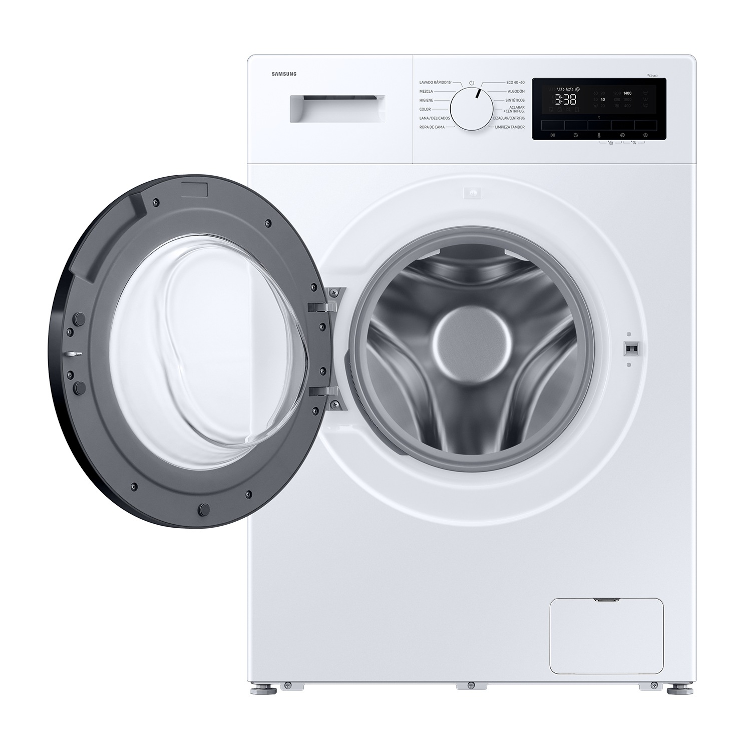 Lavadora 8kg Motor Digital Inverter Clase A Blanca WW80FG3M05AWEC Blanco