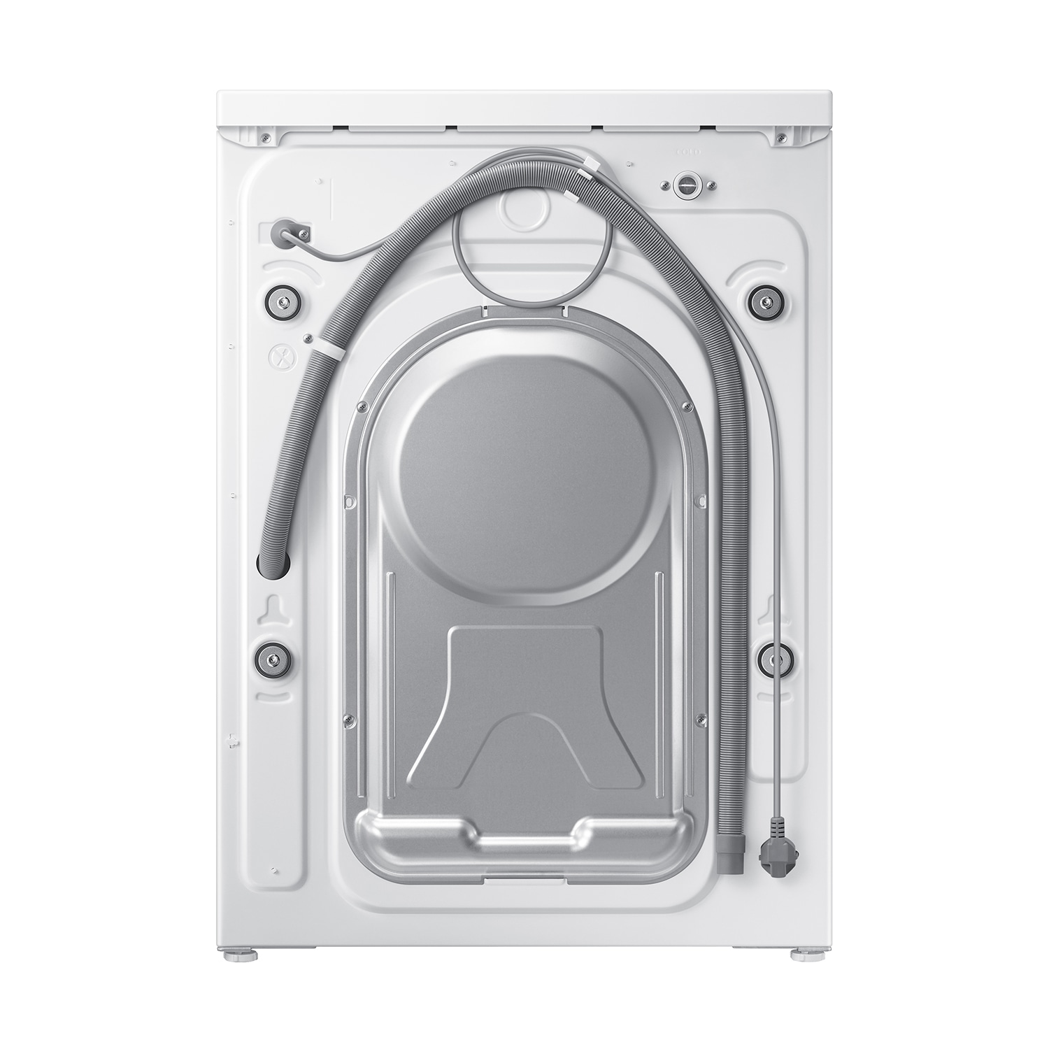 Lavadora AI con Fondo Reducido 8kg AI EcoBubble™ Clase A Blanca WW80FG5L32TEEC White