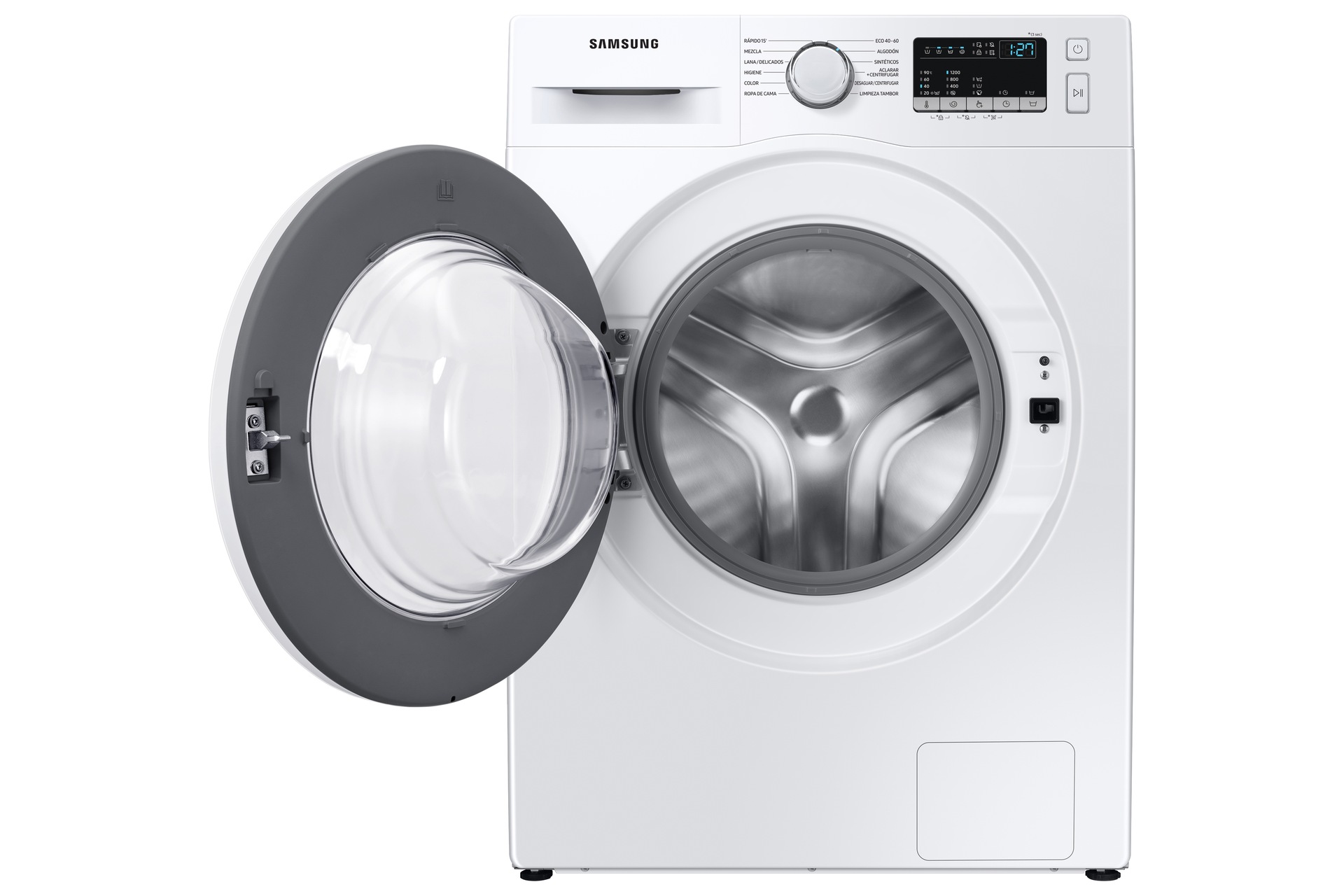 Lavadora Estándar Clasificación Energética D Serie 40 8kg Blanco WW80T4020EE White