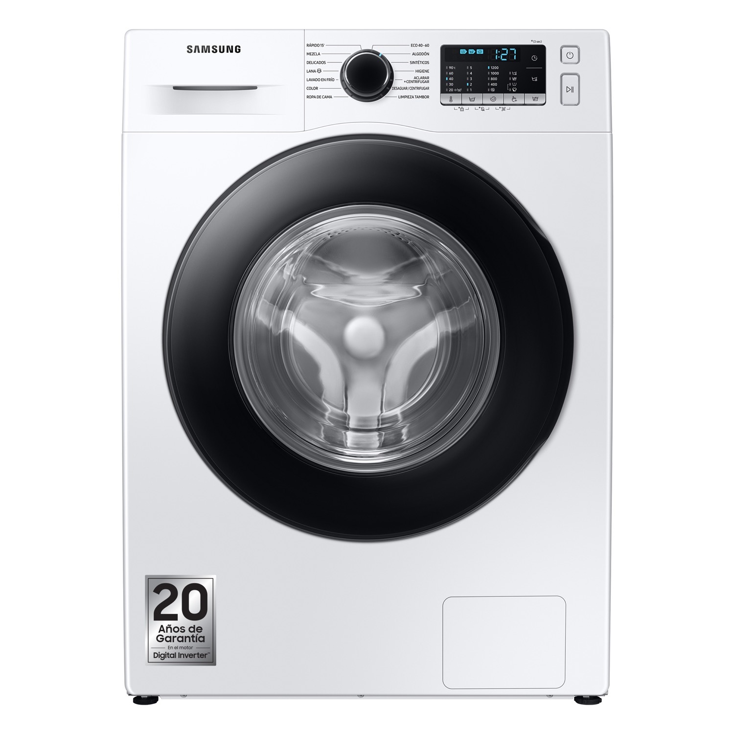 Lavadora Carga Frontal samsung ww80ta046aeec 8 kg 1400 rpm de 8kg blanca ww80ta046ae 50 1400rpm 1.400