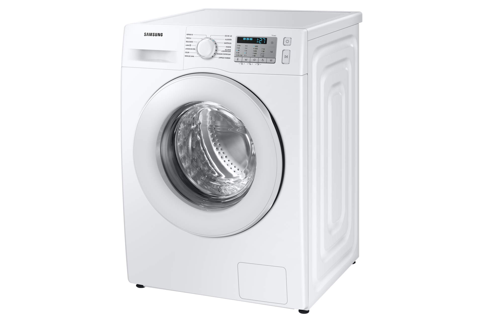 Lavadora EcoBubble ™ 8kg Blanco WW80TA049TH R-Perspective White 