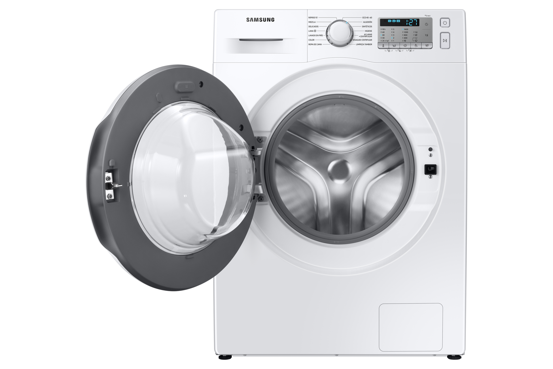 Lavadora EcoBubble ™ 8kg Blanco WW80TA049TH Front-Open White 