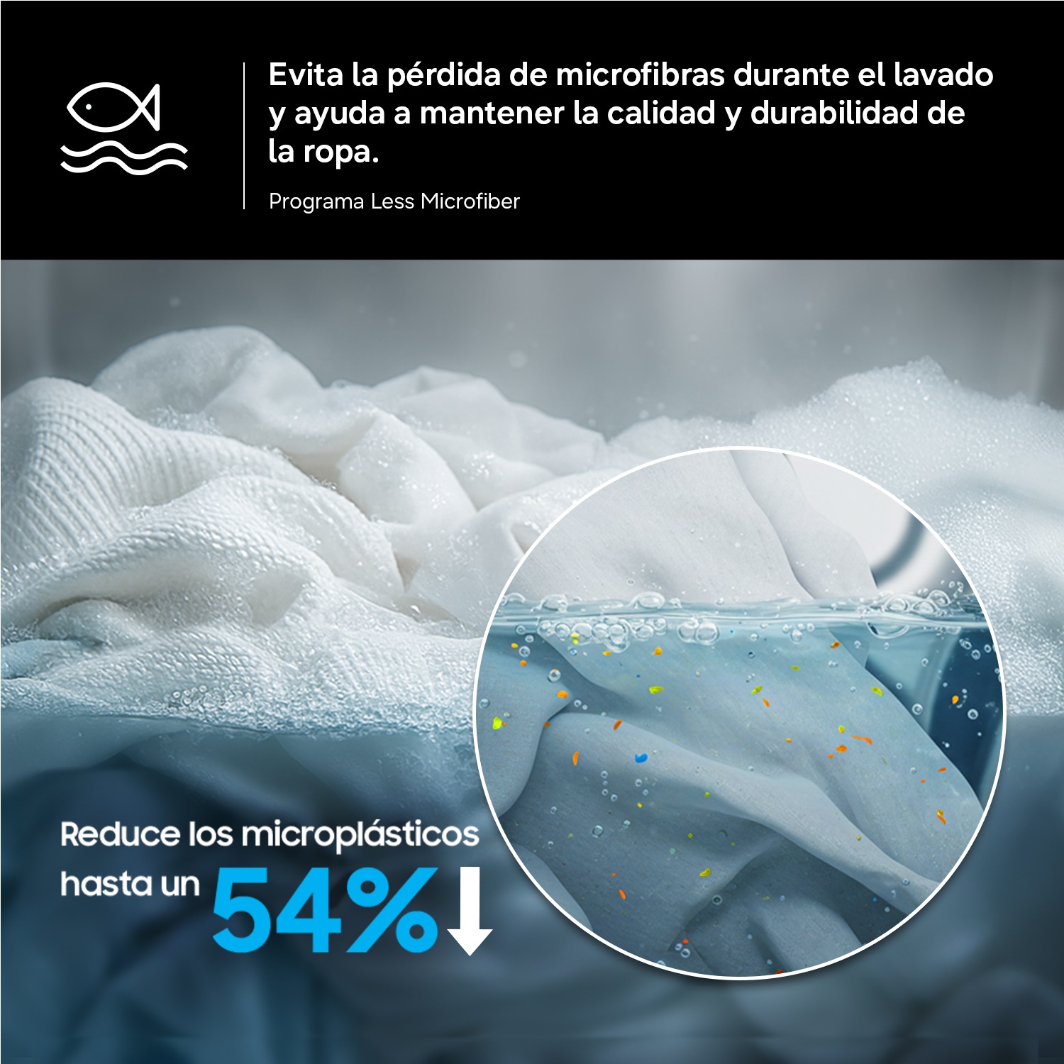 Lavadora 9Kg Ecobubble™ Clase A Blanca WW90CGC04DAEEC Blanco