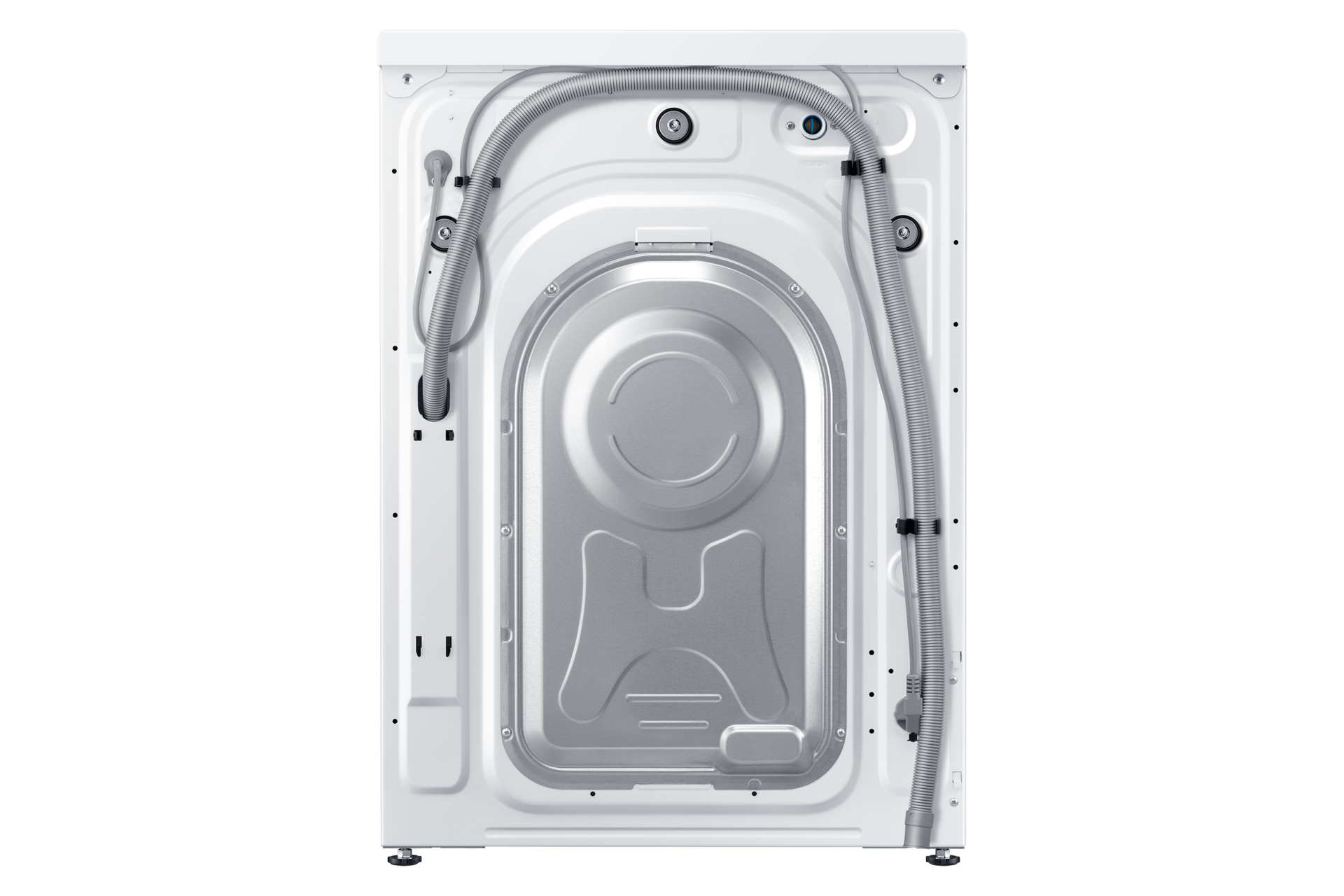 Lavadora 9Kg AI EcoBubble™ Clase A Blanca WW90DG6U25LKU3 Back White 