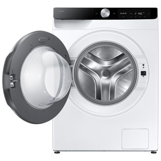 Lavadora 9Kg AI EcoBubble™ Clase A Blanca WW90DG6U25LKU3 Front-Open White 