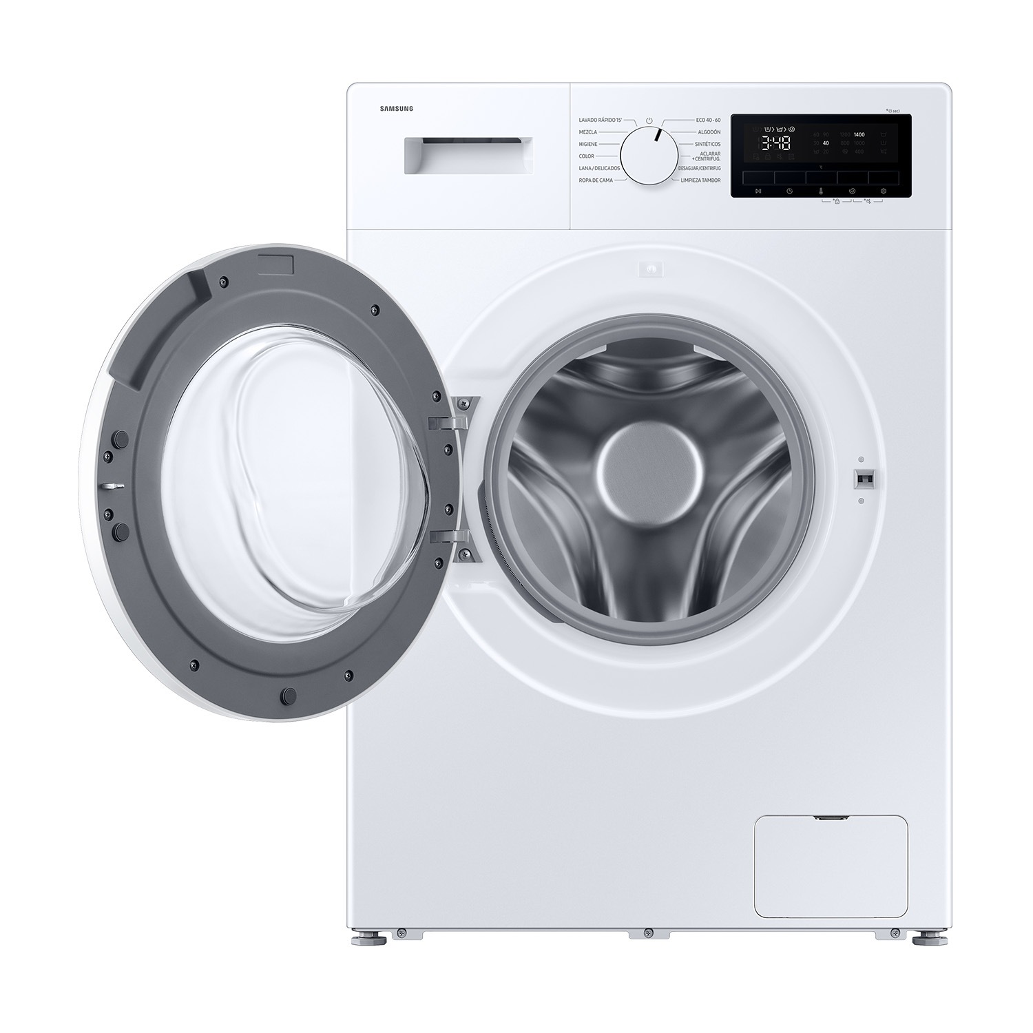 Lavadora con fondo reducido 9kg Motor Digital Inverter Clase A Blanca WW90FG3M05TWEC Blanco