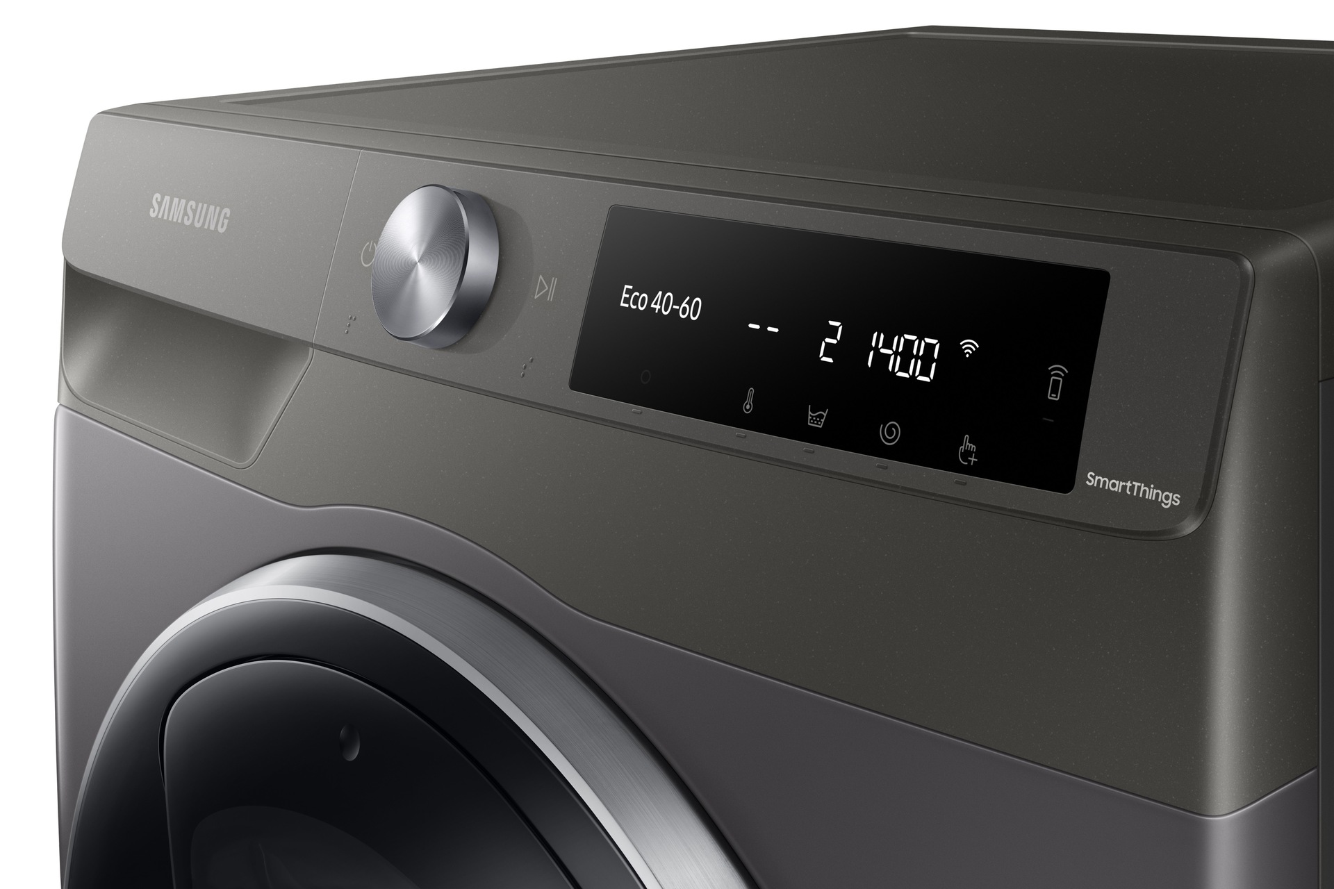 Lavadora 9Kg Autodosificación Clase A Inox WW90T684DLN/S3 Platinum Silver
