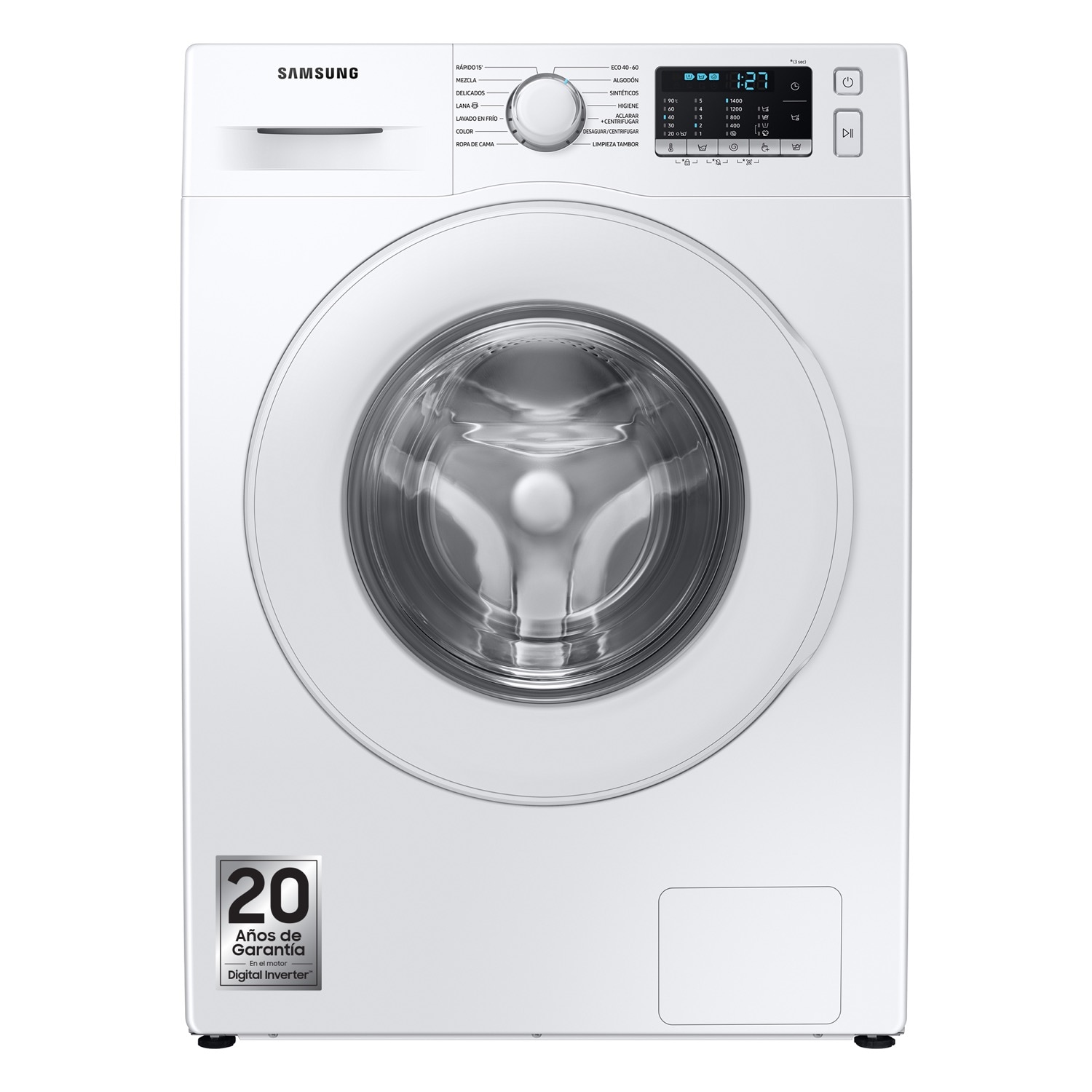 Lavadora Ecobubble™ A Serie 5 9kg Blanco Samsung España