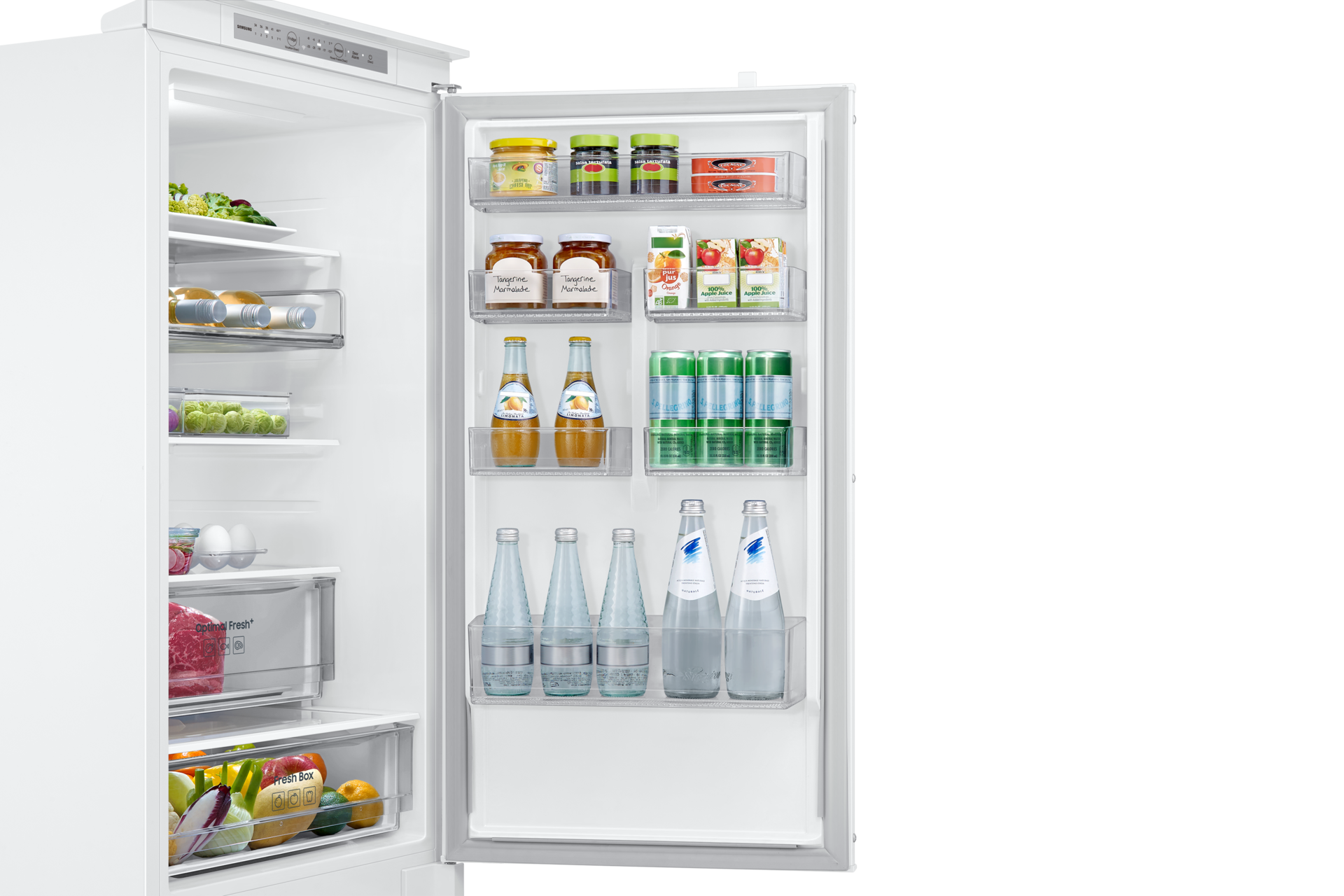 Integroitava jääkaappipakastin Series 6 BRB70F26CES0EF Fresh+ (Humidity Fresh+) 177,5 cm Detail5-Half-Door-Bin White 