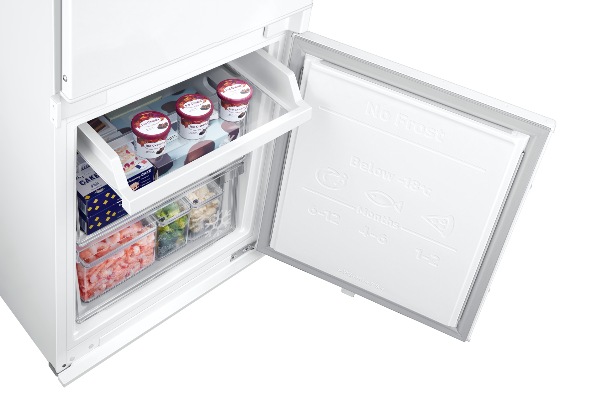 Integroitava jääkaappipakastin Series 6 BRB70F26CES0EF Fresh+ (Humidity Fresh+) 177,5 cm Detail3 White 
