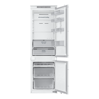 Kalusteisiin asennettava jääkaappi ja pakastin SpaceMax 177,5 cm Front-Open-Without-Food White 