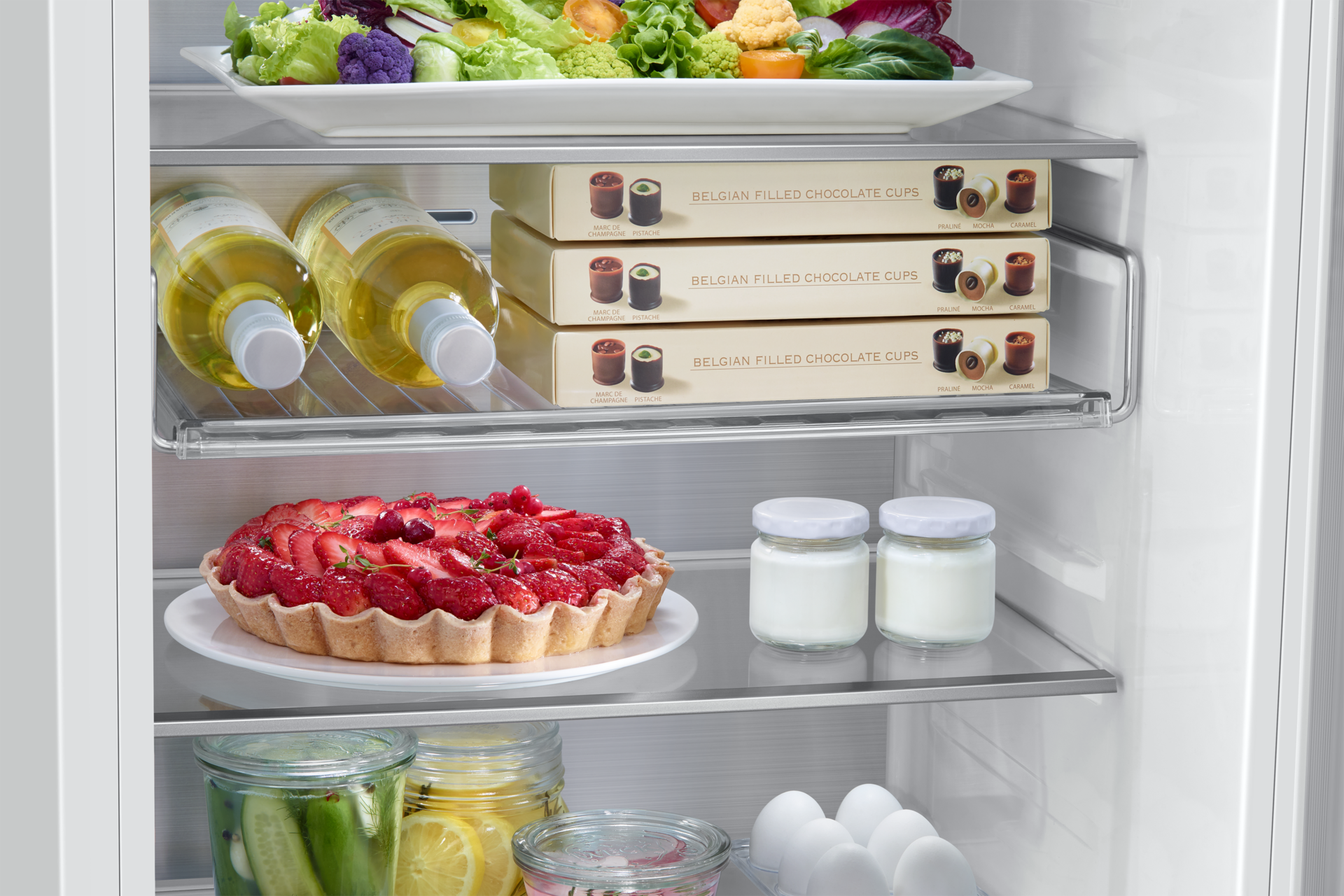 Integroitava jääkaappipakastin Series 7 Metal Cooling (Fridge) 177,5 cm Detail4 White 