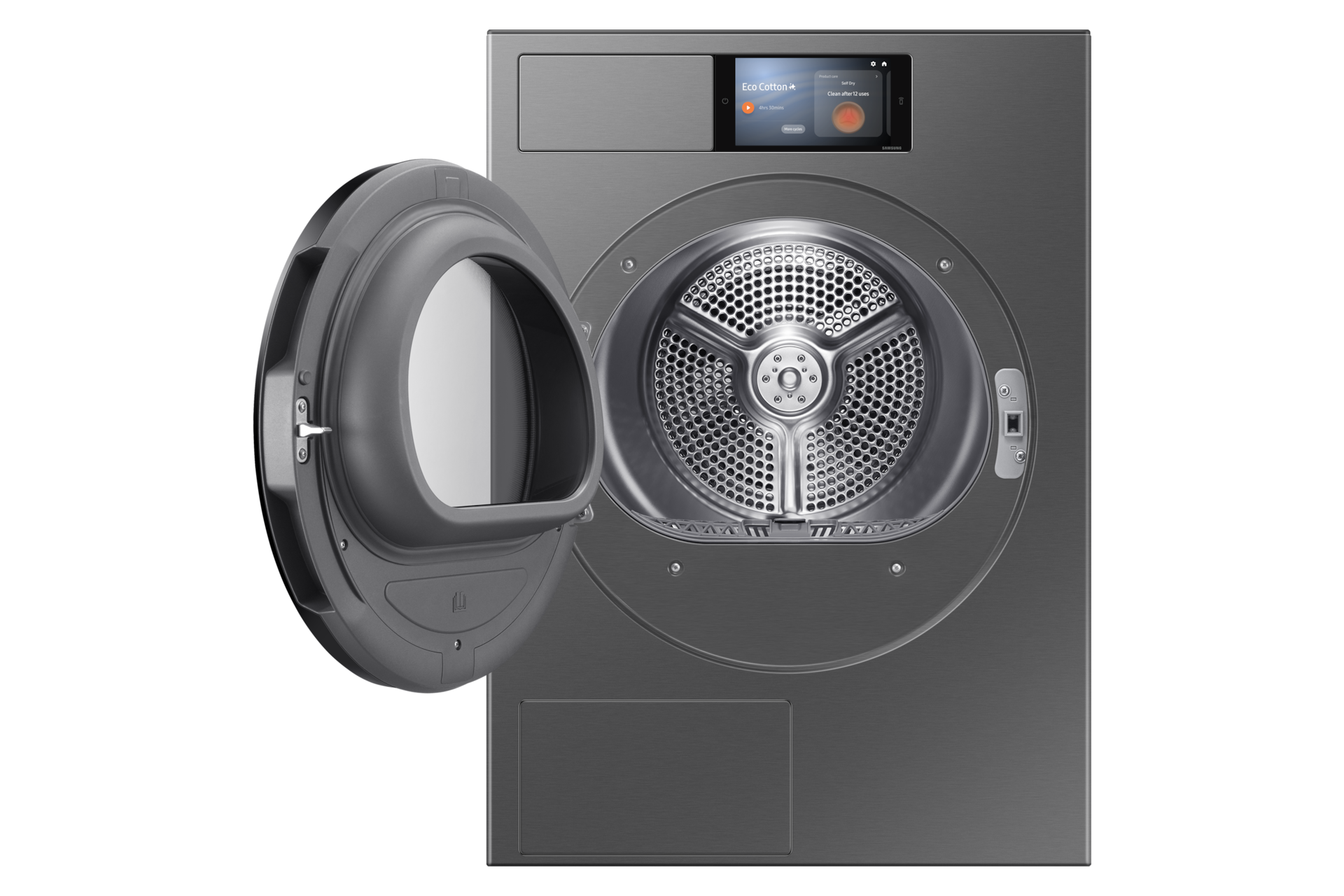 Kuivausrumpu AI Home 9 kg Front-Open Metallic Silver 