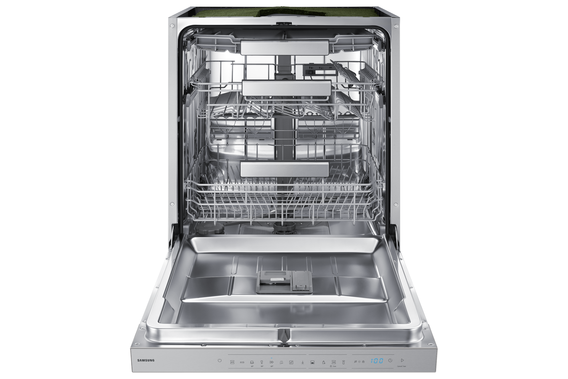 Built-under Dishwasher AutoRelease™ 14 Place Setting Front-Open2 Silver 
