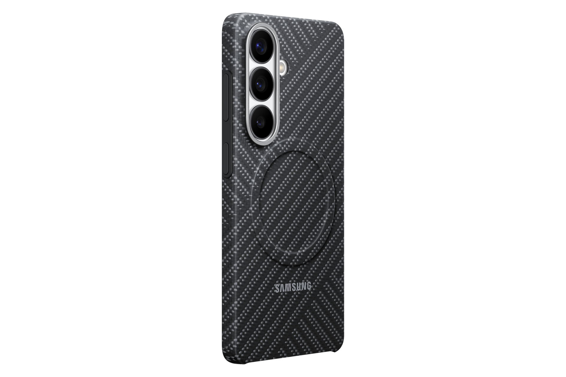 Galaxy S26 Carbon Magnet Case Dynamic Dark Gray 