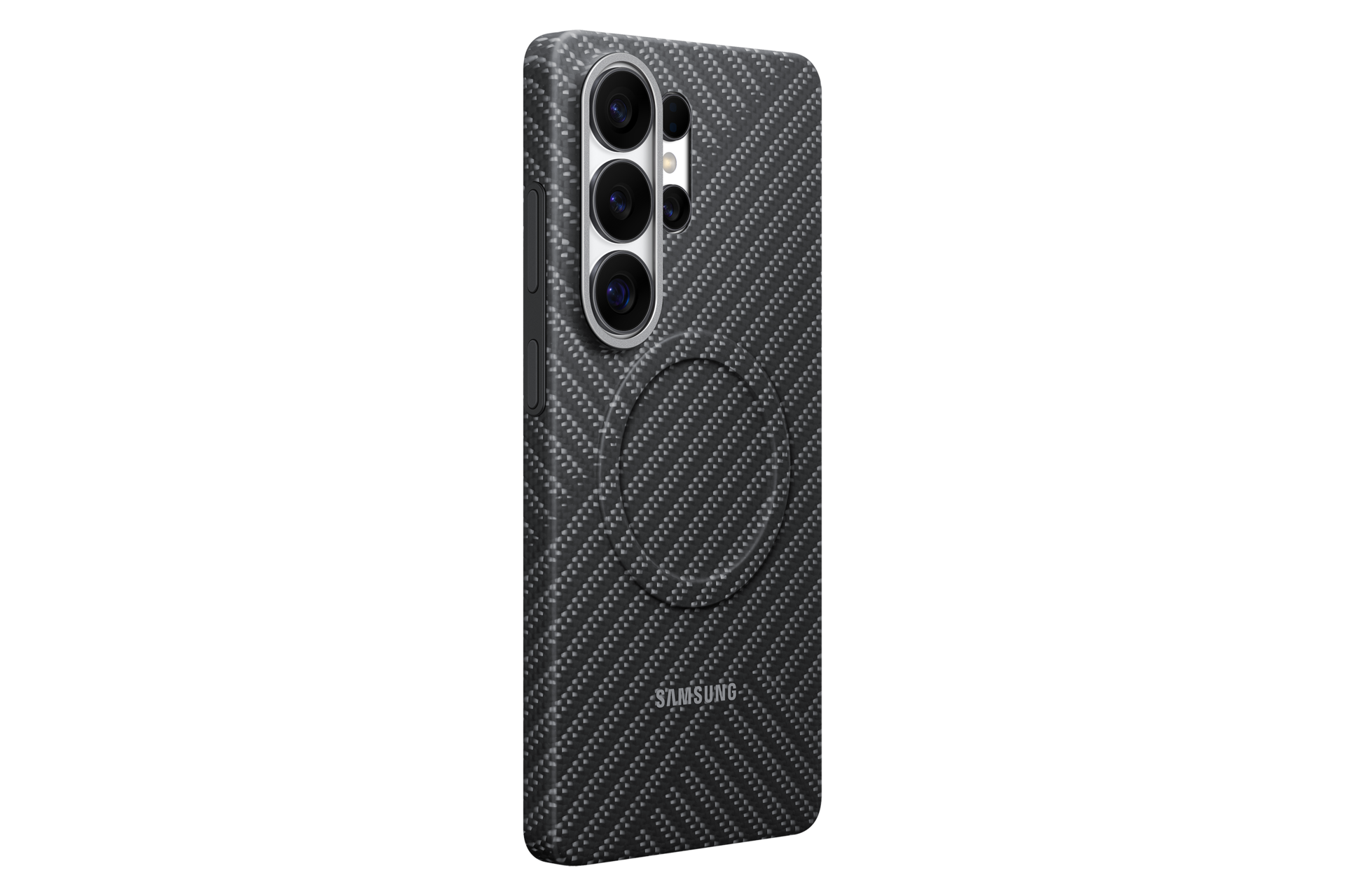 Galaxy S26 Ultra Carbon Magnet Case Dynamic Dark Gray 