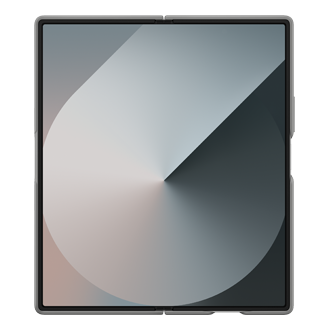 Galaxy Z Fold6 Silicone Case Back Gray 