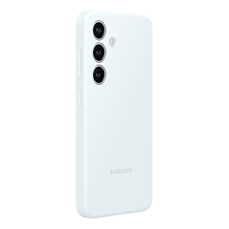 Galaxy S24 Silicone Case Dynamic White 