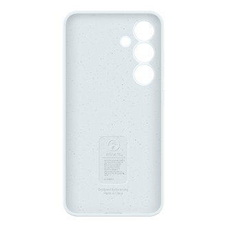 Galaxy S24 Silicone Case Back White 