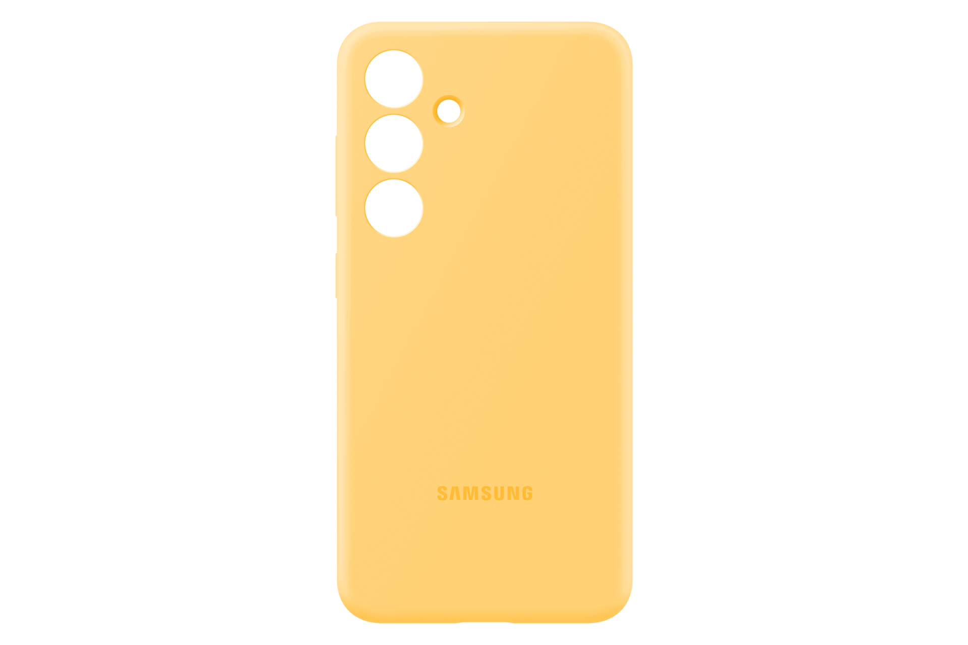 Galaxy S24 Silicone Case Front2 Yellow 