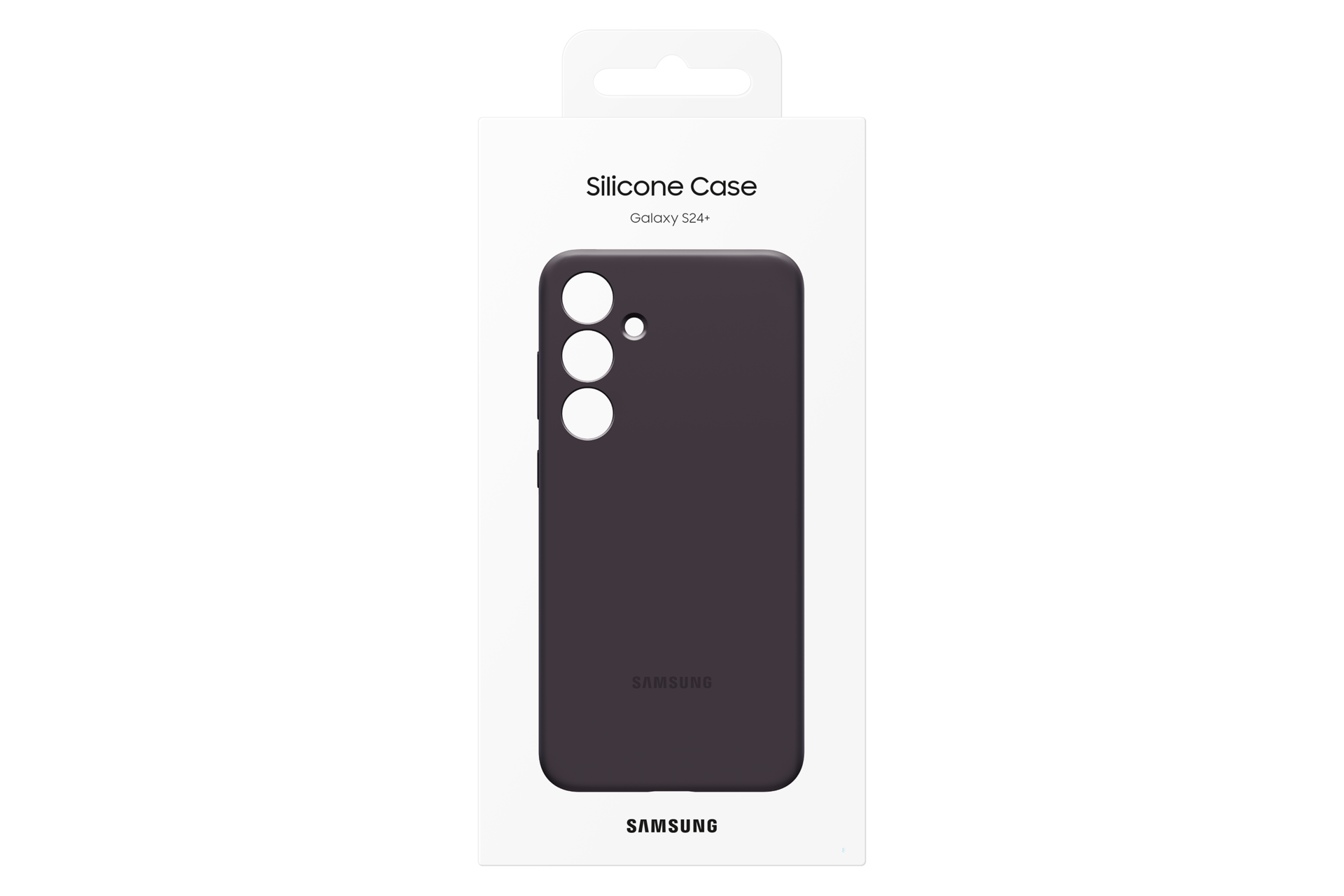 Galaxy S24+ Silicone Case Package Dark Violet 