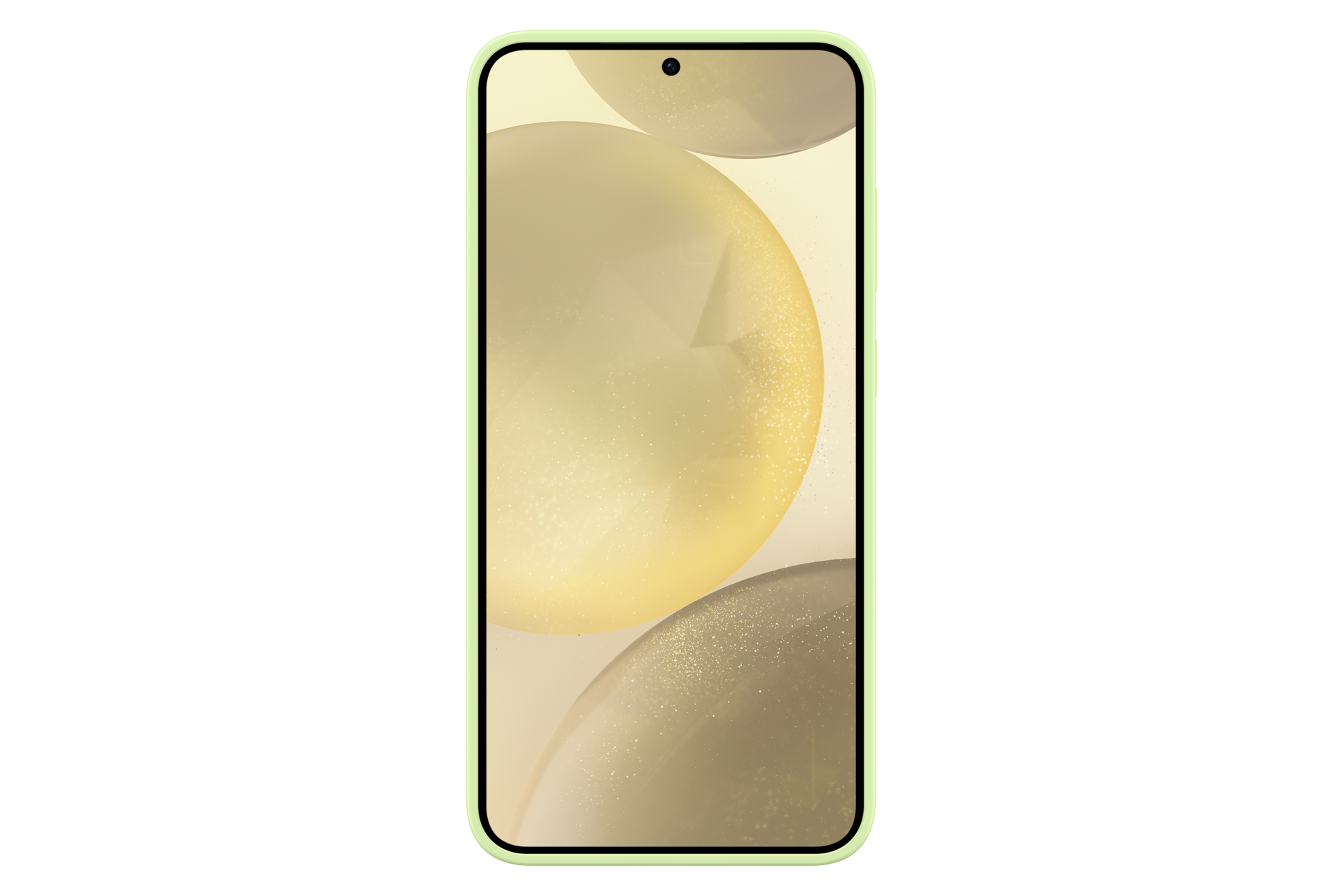 Galaxy S24+ Silicone Case Back Lime 