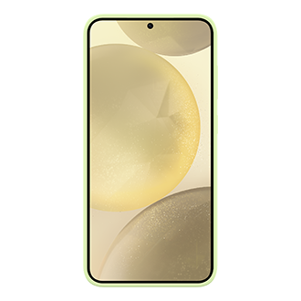 Galaxy S24+ Silicone Case Back Lime 
