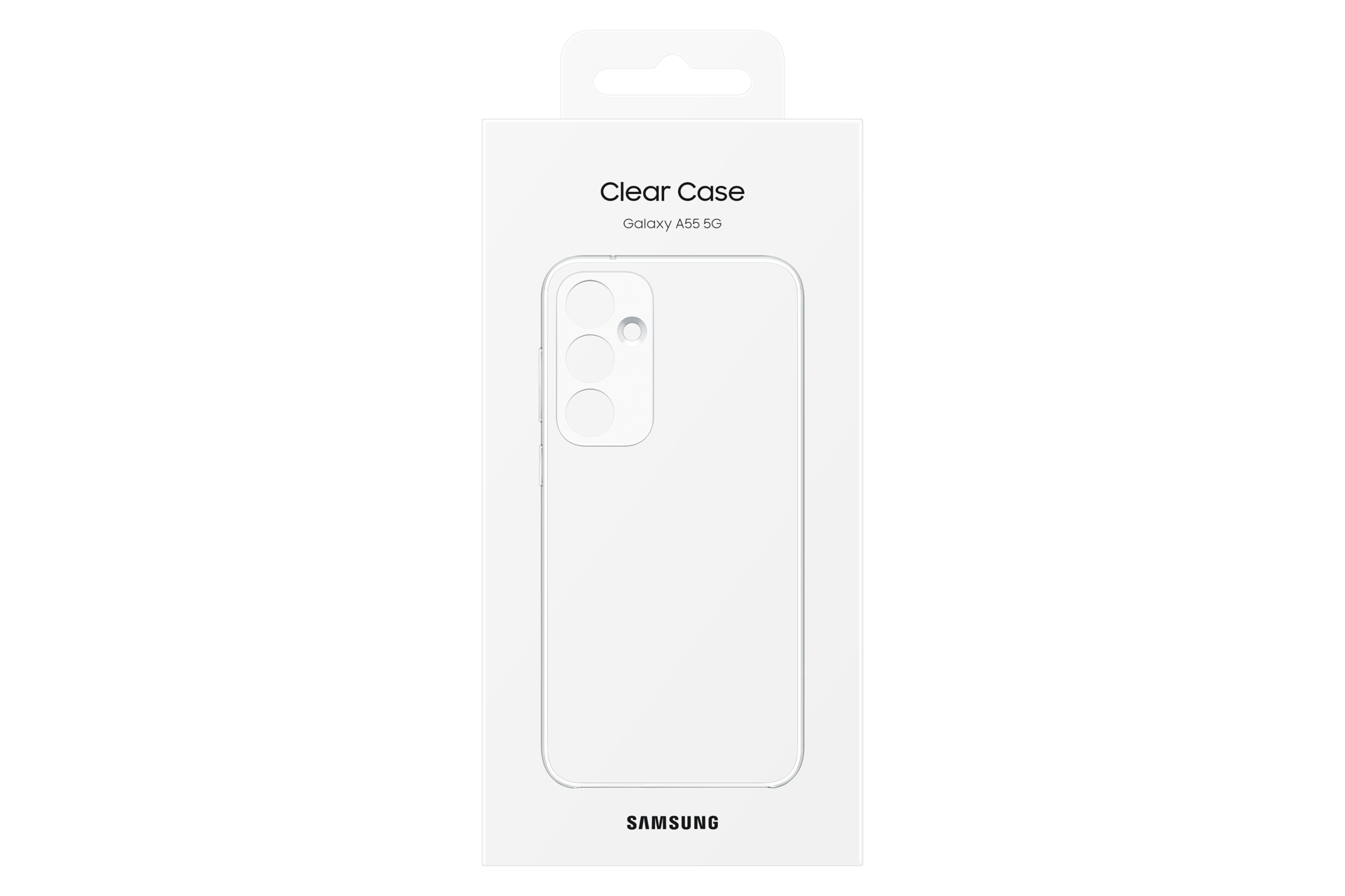 Galaxy A55 5G Clear Case Package Transparent 