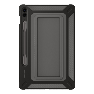 Galaxy Tab S9 FE+ Outdoor Cover Front3 Black 
