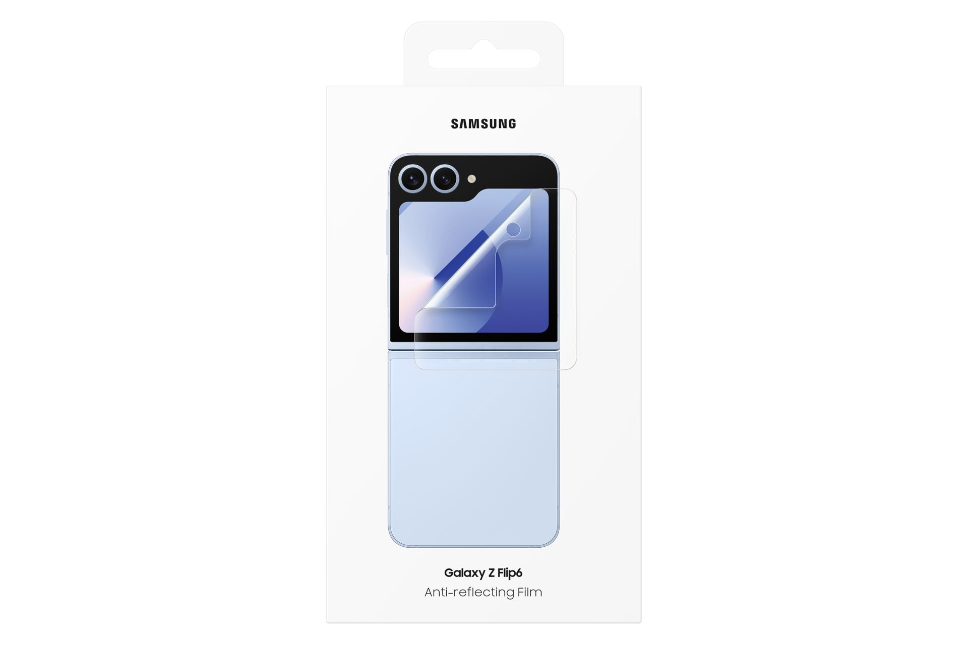 Anti-reflecting Film for Galaxy Z Flip7 FE, Z Flip6 Package Transparent 