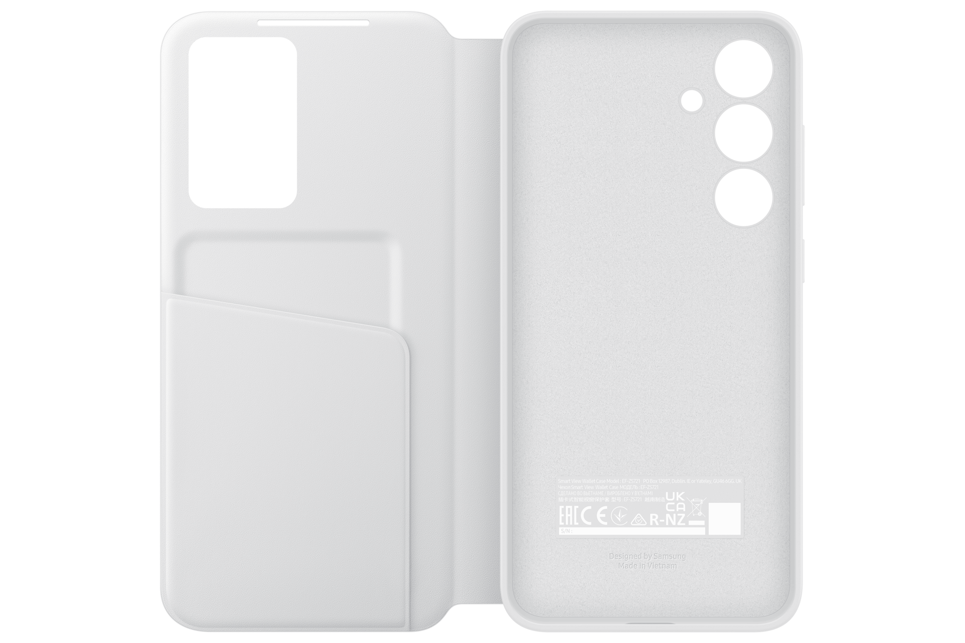 front-open White